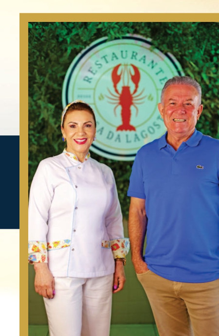 Paulo e Rozeni, fundadores da Casa da Lagosta